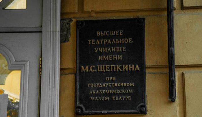 Institutos de teatro de Moscú después del noveno grado