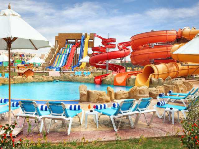 Hotel Egipto Hurghada con parque acuático