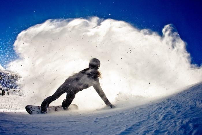 Técnica de snowboard